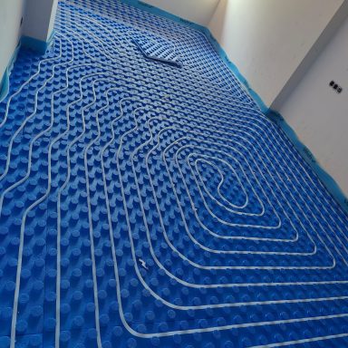 Suelo radiante 300m2