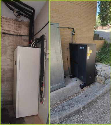Aerotermia de 12kW, refrigerante R290 Aerotermia de 12kW